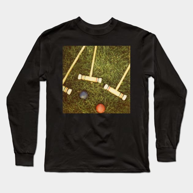 Croquet Long Sleeve T-Shirt by ALICIABOCK